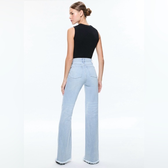 Alice + Olivia BODIE HIGH RISE JEAN - Picture 7 of 13